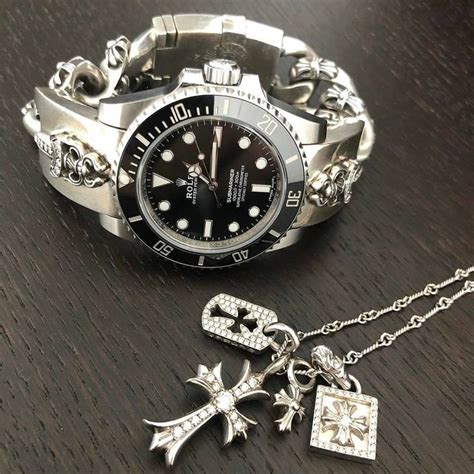 replica chrome hearts rolex|chrome hearts rolex price.